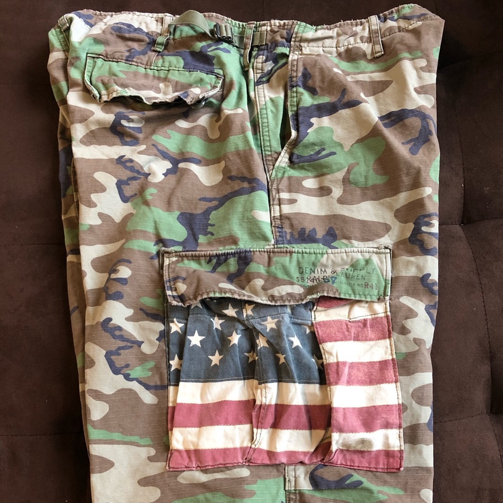 Ralph Lauren Camo Cargo Shorts!
